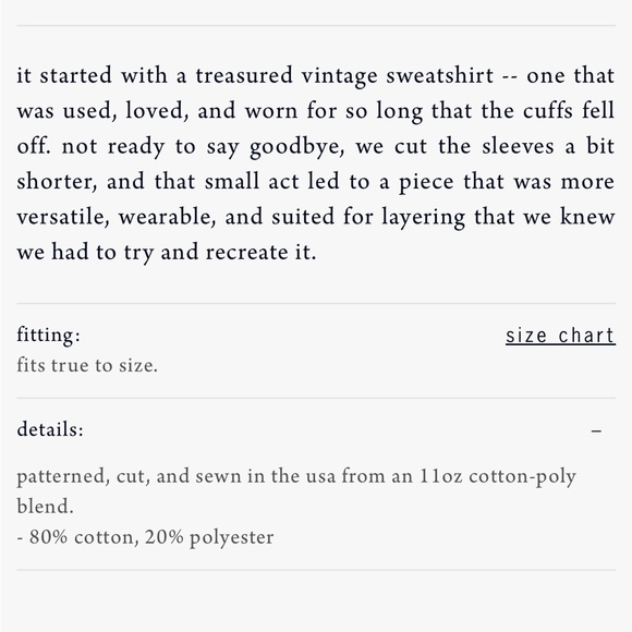 imogene + willie cut sleeve sweatshirt - Picture 4 of 9